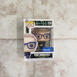 #1176 Analyst Funko Pop Movies Matrix 4 Walmart Exclusive Vinyl Figure NIB